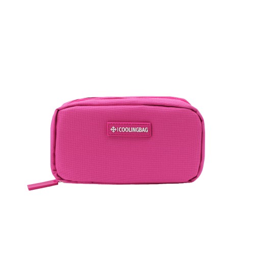 Изотермический пенал с гелевым пакетом для диабетиков — розовый