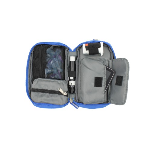 Изотермический пенал для инсулина COOLINGBAG с охлаждающим гелевым пакетом — синий