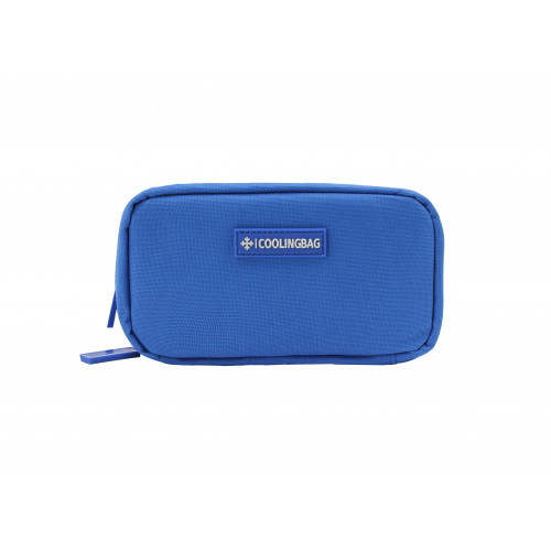 Изотермический пенал с гелевым пакетом для диабетика — синий