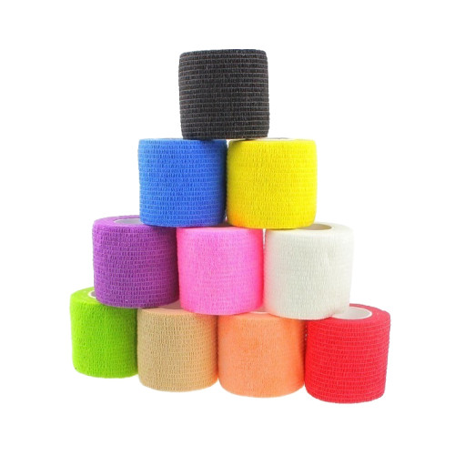 Самофиксирующийся эластичный бинт для фиксации сенсоров и повязок