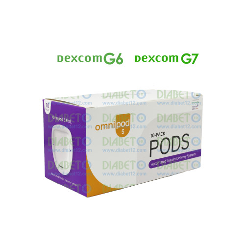 Omnipod 5 Поды (совместим Dexcom G6 и G7)