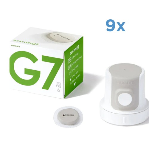 Dexcom G7 сенсоры - 9 шт