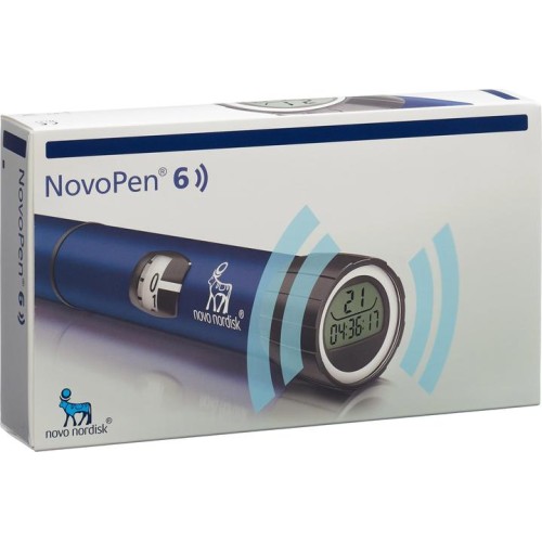 Шприц-ручка НовоПен 6 (NovoPen 6) для инсулина — шаг 1 ед