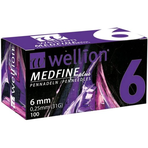 Wellion Medfine 6 мм 31G
