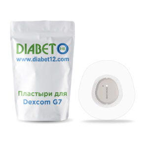 Водостойкие прозрачные пластыри для сенсоров Dexcom G7